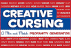 Creative Cursing: a Mix 'N' Match Profanity Generator