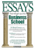 Essays That Will Get You Into Business School (Essays That Will Get You Into Series)