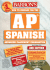 How to Prepare for the Ap Spanish (Book W/Cds) [With 3 Cd's]