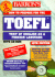 How to Prepare for the Toefl Test: Test of English as a Foreign Language