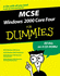 McSe Windows 2000 Core 4 for Dummies, Boxed Set