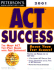 Act Success [With Cdrom]