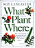What Plant Where: the Creative Guide to Choosing the Best Plants for Every Area of Your Garden