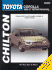 Toyota Corolla, 1988-97 (Chilton Total Car Care Series Manuals)