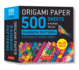 Origami Paper 500 Sheets Rainbow Patterns 4" (10 Cm): Double-Sided Origami Sheets Printed With 12 Different Colorful Patterns