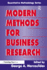 Modern Methods for Business Research (Quantitative Methodology Series)
