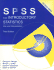 Spss for Introductory Statistics: Use and Interpretation [With Cdrom]