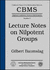 Lecture Notes on Nilpotent Groups (Cbms Regional Conference Series in Mathematics)