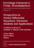 Perspectives in Partial Differential Equations, Harmonic Analysis and Applications (79) (Proceedings of Symposia in Pure Mathematics)
