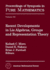 Recent Developments in Lie Algebras, Groups and Representation Theory (Proceedings of Symposia in Pure Mathematics)