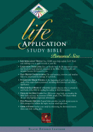 Life Application Study Bible Nlt, Personal Size (Black Bonded Leather)