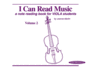 I Can Read Music, Vol 2: Viola