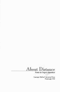 About Distance (Carnegie-Mellon Poetry) [Paperback] By Djanikian, Gregory