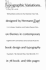 Typographic Variations on Themes in Contemporary Book Design and Typography