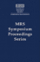 Rapid Thermal Processing: Volume 52 (Mrs Proceedings)