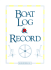 Boat Log and Record