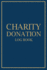 Charity Donation Log Book