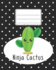 Cactus Ninja Notebook: Composition Notebook for Boys in Elementary School