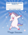 Primary Composition Notebook Grades K-2-Magic Unicorn: Picture Drawing and Dash Mid Line Hand Writing Paper
