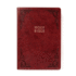 KJV Super Giant Print Reference Bible, Burgundy Leathertouch, Indexed