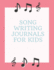 Song Writing Journals for Kids: Blank Lined/Ruled Paper and Staff Manuscript Paper (Volume 2)