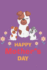 Happy Mother's Day: Mama Dog With Puppies-Lined, Empty Journal for Your Personal Recipe Compilation-6x9'', 110 Pages