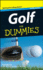 Golf for Dummies Pocket Edition By Gary McCord 134 Pages