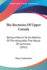 The Rectories of Upper Canada: Being a Return to an Address of the Honorable the House of Commons (1852)