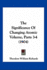 The Significance of Changing Atomic Volume, Parts 3-4 (1904)
