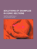 Solutions of Examples in Conic Sections, Treated Geometrically