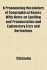 A Pronouncing Vocabulary of Geographical Names, With Notes on Spelling and Pronunciation and Explanatory Lists and Derivations 1912 [Leather Bound]