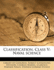 Classification. Class V: Naval Science