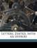 Letters. Edited, With an Introd Volume 2