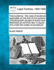 Trial evidence: the rules of evidence applicable on the trial of civil actions (including both causes of action and defenses) at common law, in equity and under the codes of procedure.
