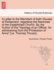 A Letter to the Members of Both Houses of Parliament, Regarding the Doctrines of the Established Church. by the Author of the Apology of an Officer, for Withdrawing from the Profession of Arms [i.E. Thomas Thrush].