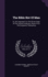 The Bible Not of Man: Or, the Argument for the Divine Origin of the Sacred Scriptures, Drawn From the Scriptures Themselves