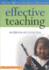 Effective Teaching: Evidence and Practice