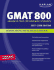 Gmat 800 2007-2008