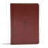 Csb Super Giant Print Reference Bible, Brown Leathertouch
