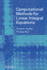 Computational Methods for Linear Integral Equations