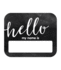 Schoolgirl Style-Industrial Chic | Hello Name Tags | Self-Adhesive, 3-Inch X 2.5-Inch, 40ct