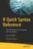 R Quick Syntax Reference: a Pocket Guide to the Language, Apis and Library