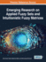 Emerging Research on Applied Fuzzy Sets and Intuitionistic Fuzzy Matrices