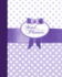 Meal Planner: Weekly Menu Planner With Grocery List [ Softback * Large (8" X 10") * 52 Spacious Records & More * Purple Polka Dots ] (Food Planners)