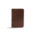 KJV Compact Bible, Value Edition, Brown Leathertouch