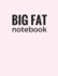 Big Fat Notebook (600 Pages): Lavender Blush, Extra Large Ruled Blank Notebook, Journal, Diary (8.5 X 11 Inches) (Journals and Notebooks)