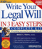 Write Your Legal Will in 3 Easy Steps (Legal Series)