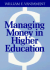 Managing Money in Higher Education: a Guide to the Financial Process and Effective Participation Within It (Jossey Bass Higher and Adult Education)