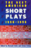 The Best American Short Plays 1995-1996