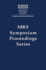 Electrical, Optical, and Magnetic Properties of Organic Solid State Materials: Volume 328